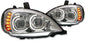 Freightliner Columbia LED Headlight Chrome (Driver)