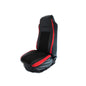 Semi Truck Universal Seat Cover Red Fabric